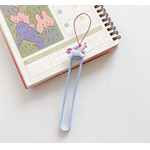 Accessory/ Wristband/ Keychain Silicone Silky Ring /Blue unicorn/ OEM