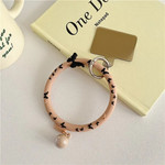 Accessory/ Wristband/ Keychain Silicone Silky Ring /Brown butterfly/ OEM