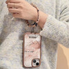 Accessory/ Wristband/ Keychain Silicone Silky Ring /Brown butterfly/ OEM