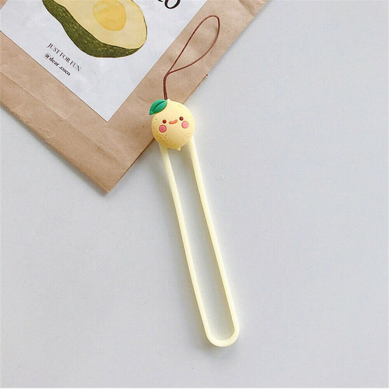 Accessory/ Wristband/ Keychain Silicone Silky Ring /lemon/ OEM