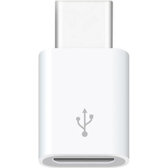 Adapter Micro Usb - Type-C /white/ OEM