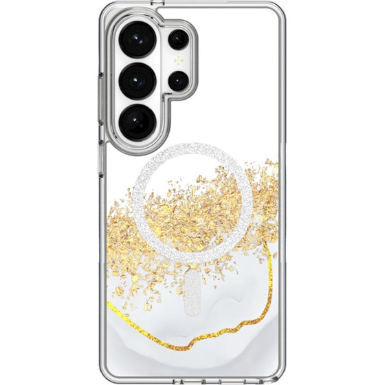 Case Karat Magsafe Samsung S26 Plus /Pearl marble/ OEM