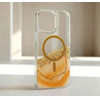 Case Karat Magsafe Apple Iphone 15 Pro /Amber marble/ OEM