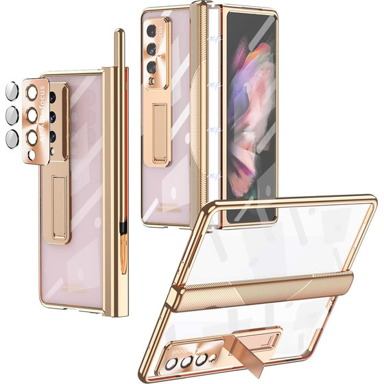Fw Full Body With Stand Samsung Z Fold 5 + S Pen /gold/ OEM