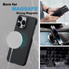 Genuine Carbon Magsafe Apple Iphone 15 Pro Max /black, Open Camera frame/ OEM