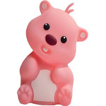 Nimbo Night Lamp Silicone Bear, PAT, 3-whites, Usb /pink/ OEM