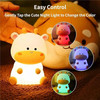 Nimbo Night Lamp Silicone Deer, PAT, colorful, USB, Timer /white/ OEM