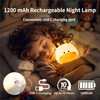 Nimbo Night Lamp Silicone Deer, PAT,2-whites, USB, Timer /yellow/ OEM