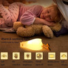 Nimbo Night Lamp Silicone Laying duck, PAT, 3-whites, USB, Timer /white/ OEM