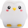 Nimbo Night Lamp Silicone Penguin, PAT, 3-whites, Usb /white/ OEM