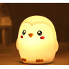 Nimbo Night Lamp Silicone Penguin, PAT, 3-whites, Usb /white/ OEM