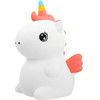 Nimbo Night Lamp Silicone Unicorn, PAT, colorful, Usb /white/ OEM