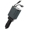 Mobile Origin 4in1 50W Car Charger CA28 - USB-C + USB-A, USB-C and Lightning Cable - (MO-CCH-CA28)