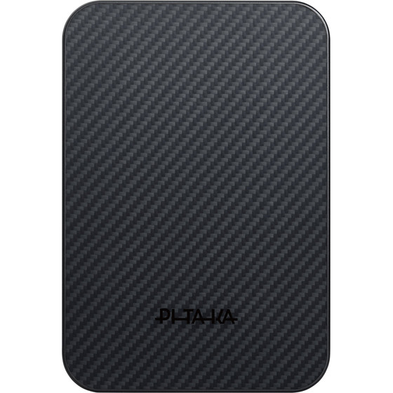 Pitaka Power Bank Qi2, 10 000 mAh, Black/Grey - (PBQ2501)