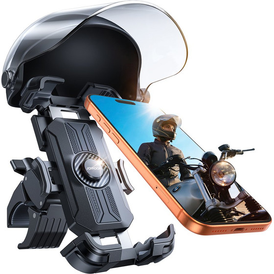 Joyroom Bike Holder with Sun Visor Automatic - Black - (JR-ZS526)