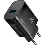 Joyroom JR-TF4 18W wall charger - black - (JR-TF4 black)
