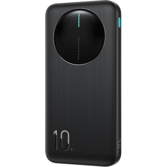 Joyroom Powerbank 22.5W 10000mAh with Digital Display 2x USB-A 1x USB-C - Black - (JR-PBF12 PRO)