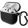 Puro Icon Case for AirPods 4 - Black - (PUAPC4ICONBLK)