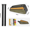 Rockbros 088 Top Tube Bike Bag 0.25L - Green and Orange - (Rockbros-30120132001)