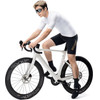 Rockbros 15200025 Short Sleeve Cycling Jersey Size L - White - (Rockbros-15200025011)