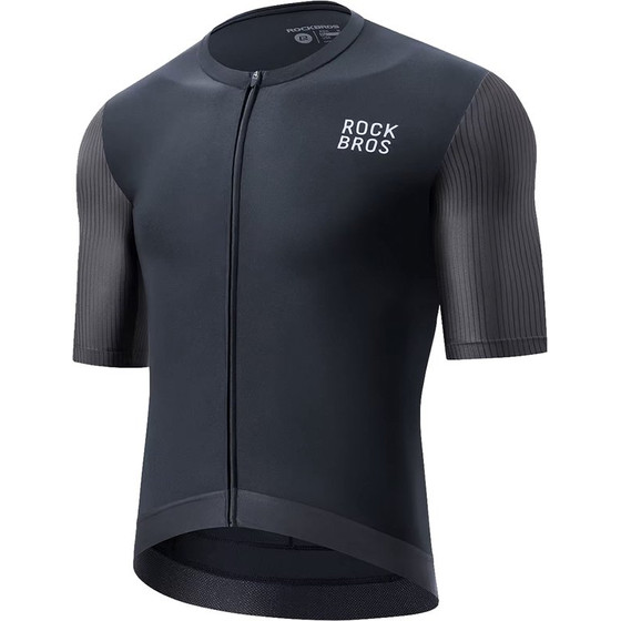 Rockbros 15200025 Short Sleeve Cycling Jersey Size M - Black - (Rockbros-15200025003)
