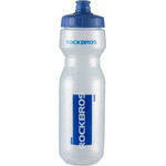 Rockbros 750 ml Bicycle Bottle - Transparent with Blue Mouthpiece - (Rockbros-DCBT69TB)