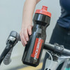 Rockbros 750 ml Bike Bottle - Transparent Black with Red Mouthpiece - (Rockbros-DCBT69BR)
