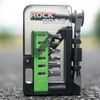 Rockbros Bike Tool Set with Mini Ratchet and Bits - Translucent Green - (Rockbros-430034001)