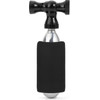 Rockbros CO2 pump, aluminum alloy valve head, cartridge-free, Presta/Schrader compatible - black - (Rockbros-420003001)