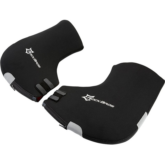 Rockbros D16-B Motorcycle-Compatible Windproof Waterproof Handlebar Gloves - Black - (Rockbros-D16-B)