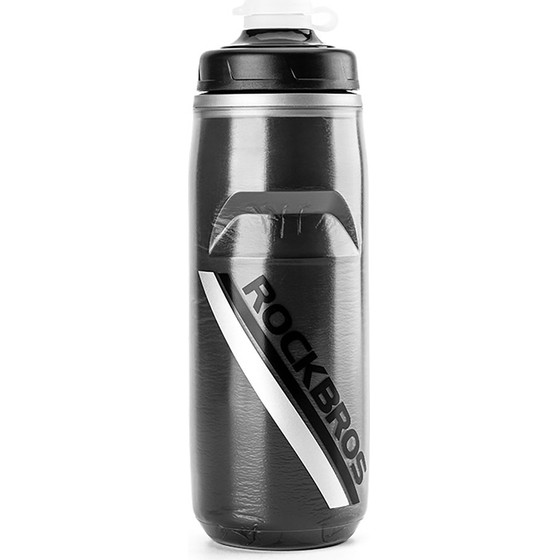 Rockbros Thermal Bike Bottle 620 ml BPA Free - Gradient Black - (Rockbros-35210022002)