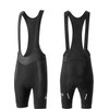 Rockbros YDDK009 Men's Cycling Bib Shorts with Pad Size M - Black - (Rockbros-15120024003)