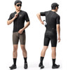 Rockbros YDDX011 Diamond Short Sleeve Cycling Jersey Size S - Black - (Rockbros-15220026002)
