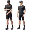 Rockbros YDDX011 Diamond Short Sleeve Cycling Jersey Size XXL - Black - (Rockbros-15220026006)
