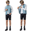 Rockbros YDMJ003 Spring/Autumn Windproof Vest Size XL - Blue - (Rockbros-15100037017)