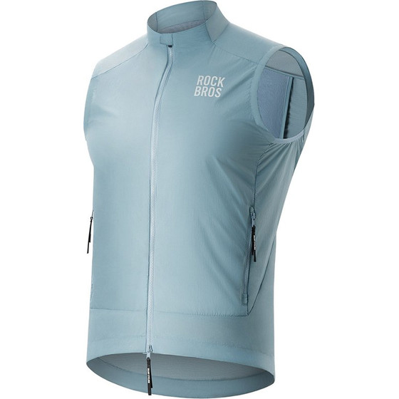 Rockbros YDMJ003 Windproof Vest Spring/Autumn Size S - Blue - (Rockbros-15100037014)