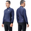 Rockbros YDWT014 Winter Fleece Double Layer Cycling Jacket Size L - Blue - (Rockbros-15420021006)