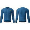 Rockbros YDWT020 Diamond cycling jersey spring/autumn/winter size M - blue - (Rockbros-15300015010)