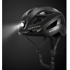 Rockbros ZK-077 Bike Helmet with Integrated Multi-Directional Lighting 57-61 cm - Black - (Rockbros-10110035001)