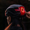 Rockbros ZK-077 Bike Helmet with Integrated Multi-Directional Lighting 57-61 cm - Black - (Rockbros-10110035001)