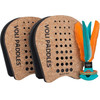 WABOBA Voli Skill Game 2x Hand Rackets 1x Shuttlecock - (540C01G)