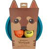 WABOBA Woofpack Dog Set 2x Balls 1x Frisbee - (560C03)