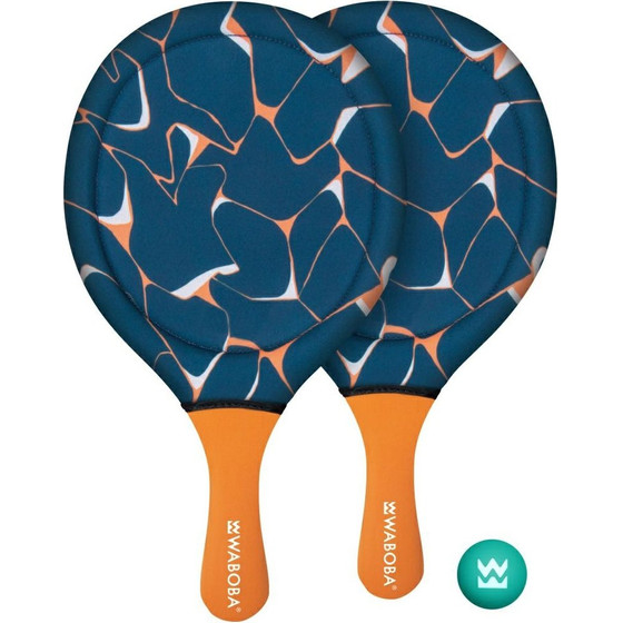 WABOBA Paddles For Playing Sport Line 2x Paddle 1x Ball - (195C06_A)