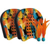 WABOBA Battlebird Skill Game 2x Hand Rackets 2x Shuttlecocks 2x Game Poles - (541C01G)