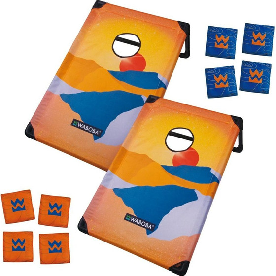 WABOBA Arcade Game Cornhole 2x Board 8x Throwing Bag - (596C01)