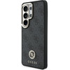 Guess Case 4G Big Rhinestone Triangle Strap Magsafe For Samsung Galaxy S26 Ultra Black - (GUHMS26LP4G4DCSK)