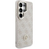 Guess Case 4G Big Rhinestone Triangle Strap Magsafe For Samsung Galaxy S26 Ultra Pink - (GUHMS26LP4G4DCSP)