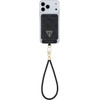 Guess Wallet + Hand Strap Set Triangle Magsafe Black - (GUBPWMWSP4GTK)
