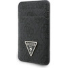 Guess Wallet + Hand Strap Set Triangle Magsafe Black - (GUBPWMWSP4GTK)