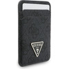 Guess Wallet + Hand Strap Set Triangle Magsafe Black - (GUBPWMWSP4GTK)